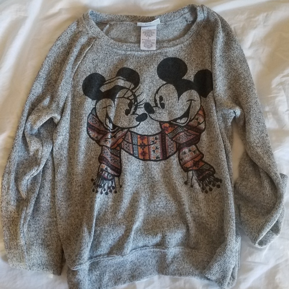 Disney Sweater Mickey & Minnie size L